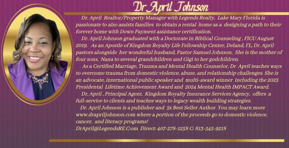 Dr.April Johnson Bio